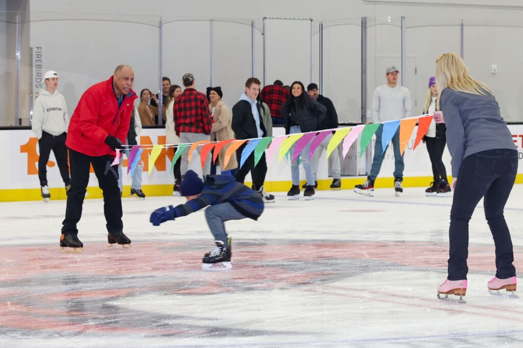 Have your next party at the Berger Foundation Iceplex