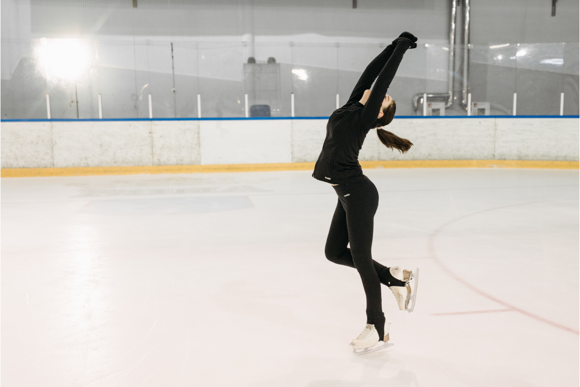 female ice skater image