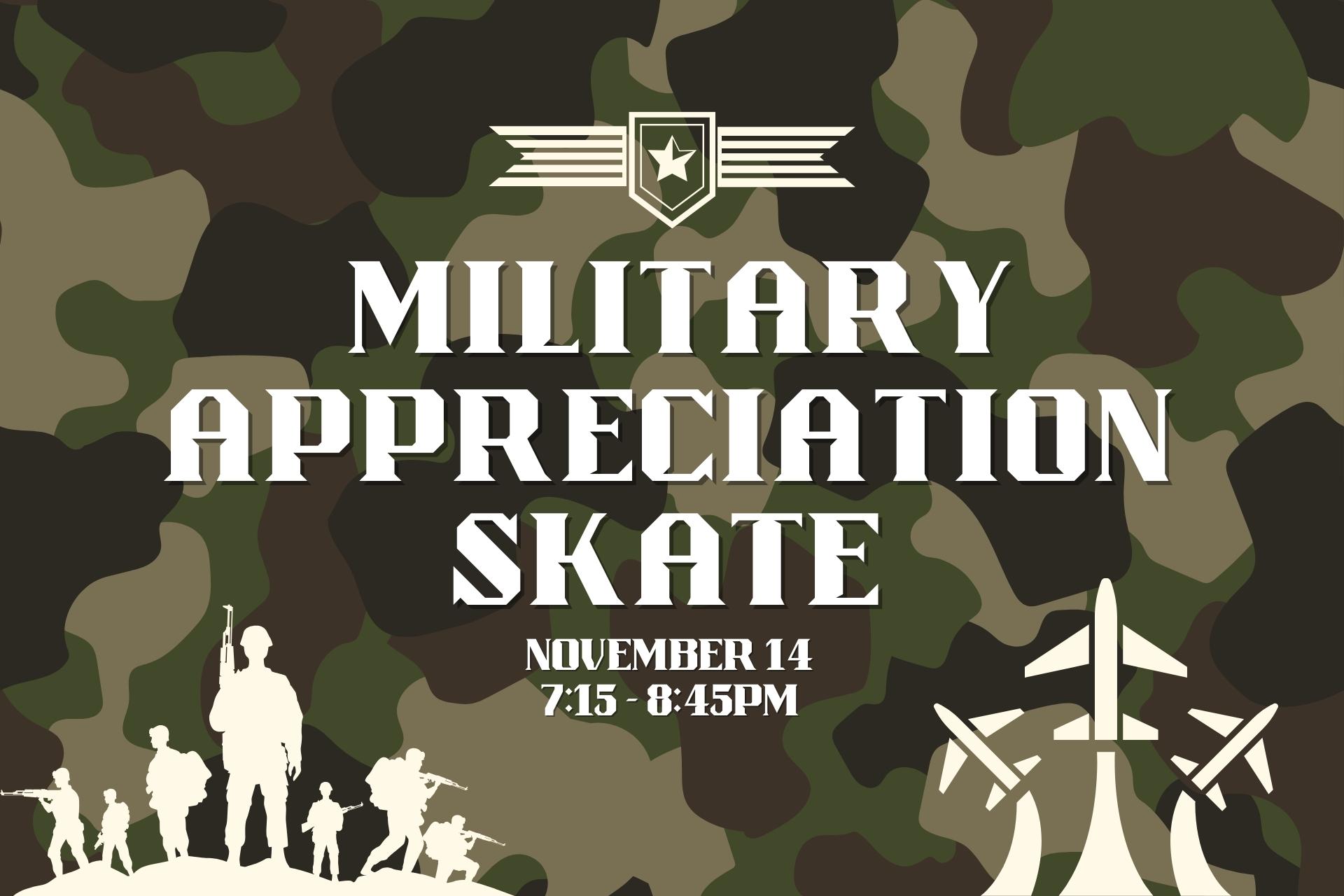 Military Appreciation Public Skate Image