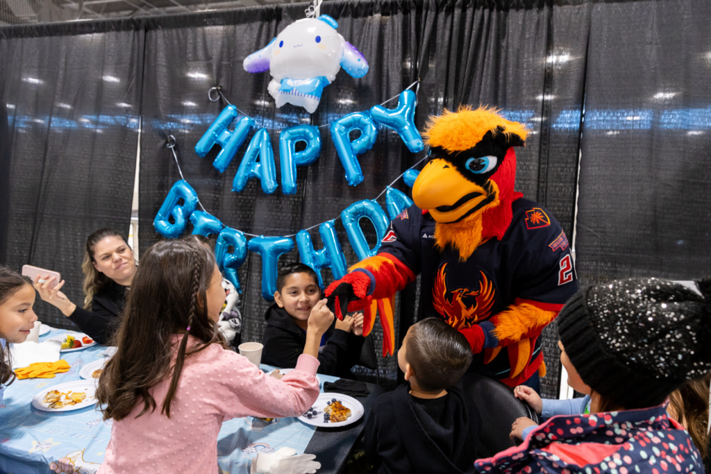 Book your next birthday party at the Iceplex!